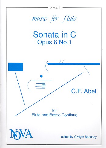 Sonata C major op.6,1  for flute and bc  