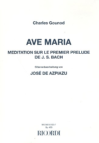 Ave Maria  für Gitarre  