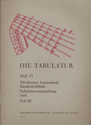 Nürnberger Lautenbuch Band 3&nbsp;&nbsp;&nbsp;&nbsp;