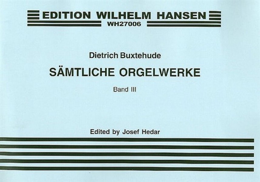 Orgelwerke Band 3 Choralvariationen&nbsp;&nbsp;und Choralfantasien&nbsp;&nbsp;(Verlagskopie)