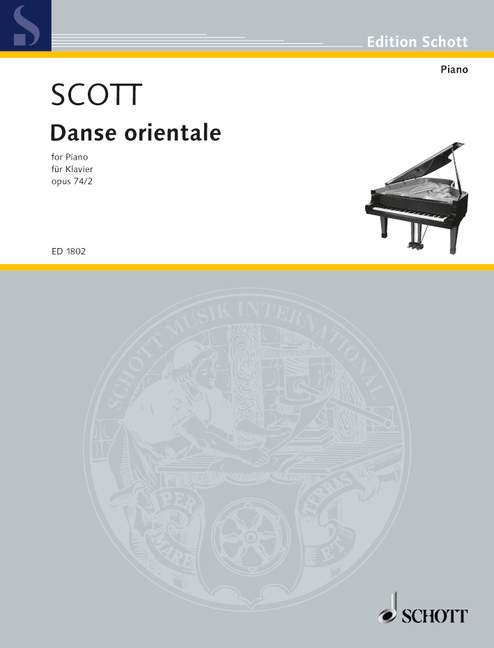 Danse orientale op. 74/2&nbsp;&nbsp;für Klavier&nbsp;&nbsp;