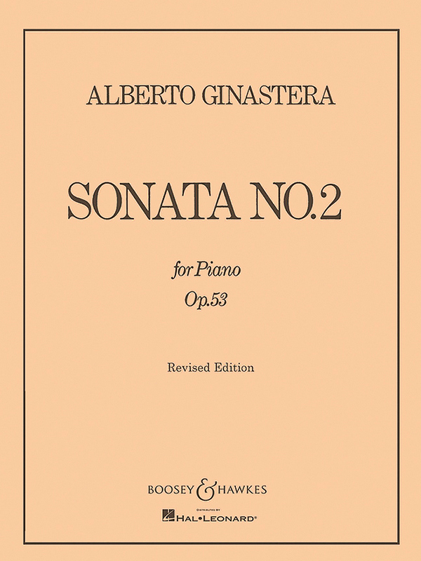 Sonata No 2 op. 53  for piano  