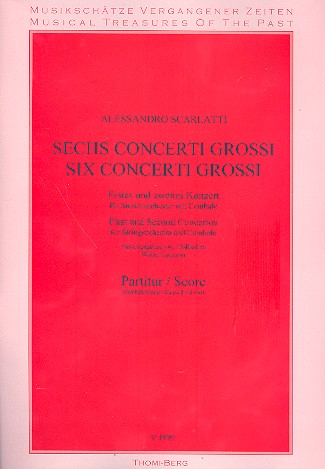 Concerti Grossi Nr.1 und 2  für Streichorchester  Partitur (=Cembalo)