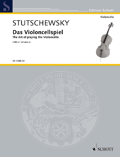 Das Violoncellspiel Band 4&nbsp;&nbsp;für Violoncello&nbsp;&nbsp;