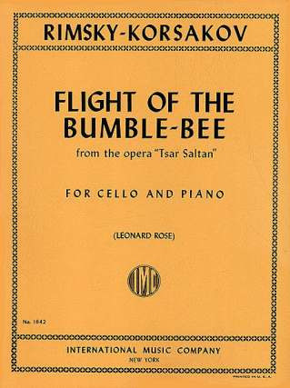 The Flight of the Bumble Bee&nbsp;&nbsp;for violoncello and piano&nbsp;&nbsp;