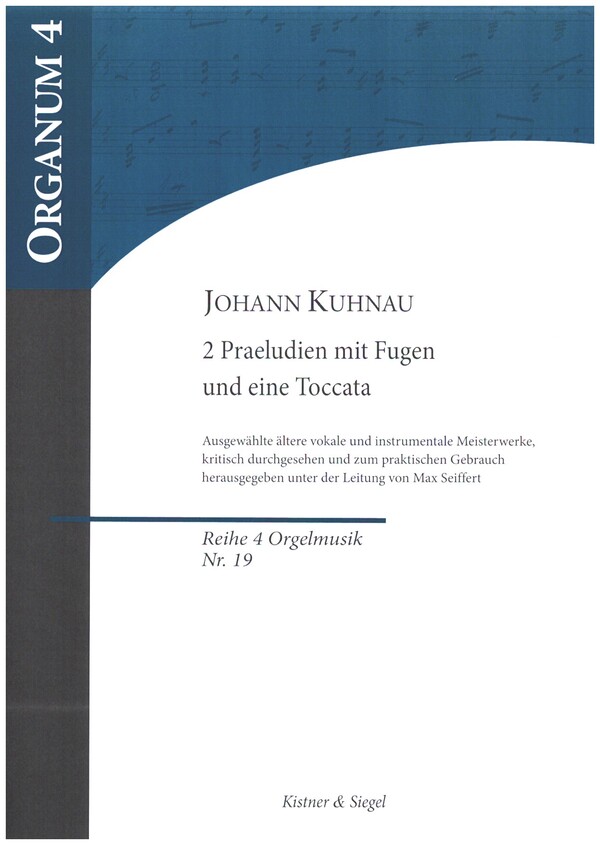 2 Präludien und eine Toccata  für Orgel  Organum 4,19