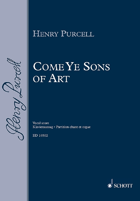 Come ye Sons of Art Ode for the Birthday of Queen Mary&nbsp;&nbsp;for mixed chorus (SAATBB) and orchestra&nbsp;&nbsp;score