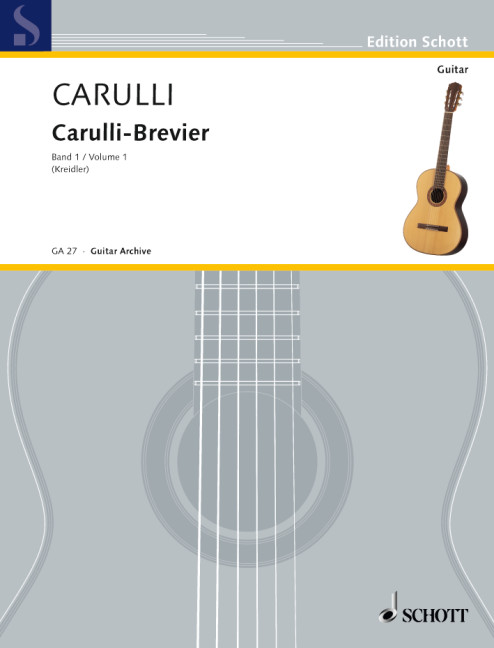 Carulli-Brevier Band 1  für Gitarre  