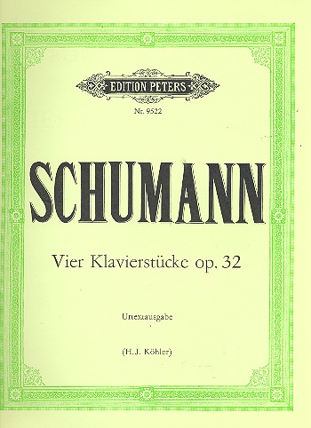 Klavierstücke op.32&nbsp;&nbsp;für Klavier&nbsp;&nbsp;