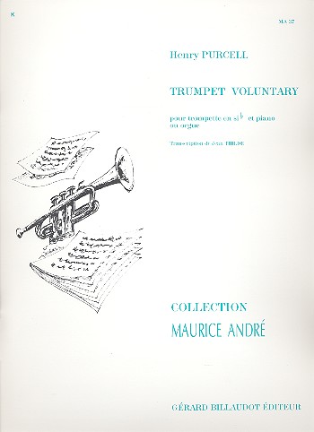 Trumpet Voluntary pour trompette&nbsp;&nbsp;et piano (orgue)&nbsp;&nbsp;