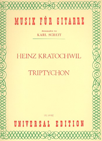 Triptychon op.68&nbsp;&nbsp;für Gitarre&nbsp;&nbsp;