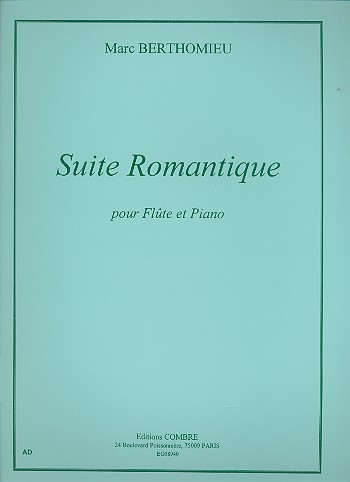 Suite romantique  pour flûte et piano  