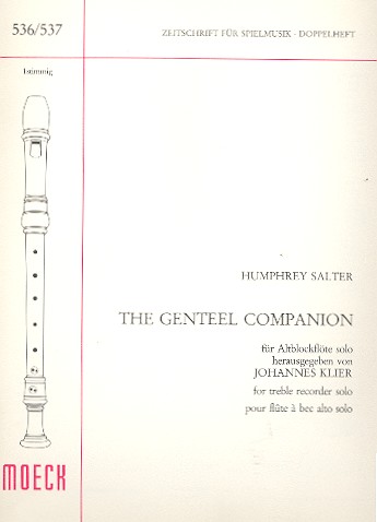 The Genteel Companion (1683)  für Altblockflöte solo  