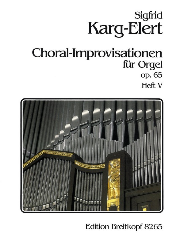 36 Choralimprovisationen op.65 Band 5  für Orgel  