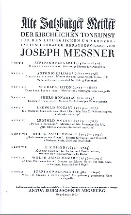 Il bianco e dolce cigno&nbsp;&nbsp;Missa für gem Chor&nbsp;&nbsp;Partitur (la)