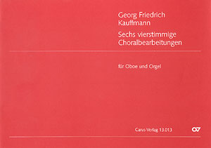 6 vierstimmige  Choralbearbeitungen für  Oboe (Trompete) und Orgel
