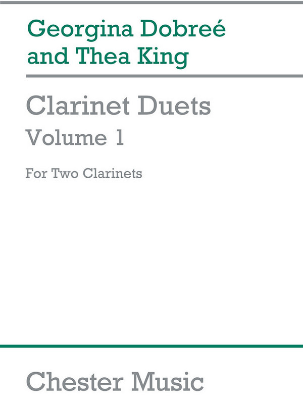 Clarinet duets vol.1 16 pieces&nbsp;&nbsp;2 clarinets&nbsp;&nbsp;2 scores