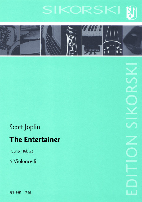 The Entertainer für&nbsp;&nbsp;5 Violoncelli,  Stimmen&nbsp;&nbsp;