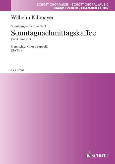 Sonntagsgeschichten&nbsp;&nbsp;für gemischten Chor (SATB)&nbsp;&nbsp;Chorpartitur