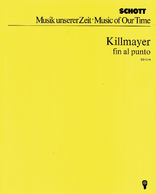 fin al punto&nbsp;&nbsp;für Streichorchester&nbsp;&nbsp;Studienpartitur