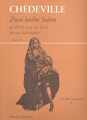 2 leichte Suiten op.7,6 und op.9,6  für 2 Altblockflöten  Spielpartitur