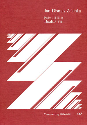 Beatus vir C-Dur Psalm 111 (112)  für Soli (STB), Chor und Orchester  Partitur (la/en)
