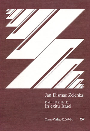 In exitu Israel g-Moll Psalm 113 (114)&nbsp;&nbsp;für Soli (SATB), Chor und Orchester&nbsp;&nbsp;Partitur (la/en)