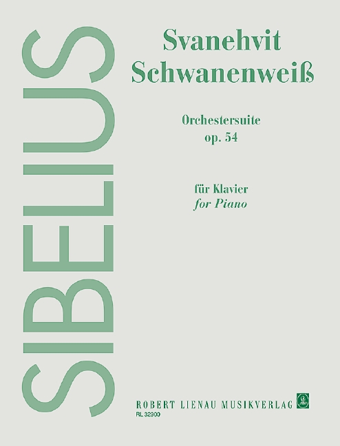 Schwanenweiss op.5 (Suite)&nbsp;&nbsp;für Klavier&nbsp;&nbsp;SVANEHVIT