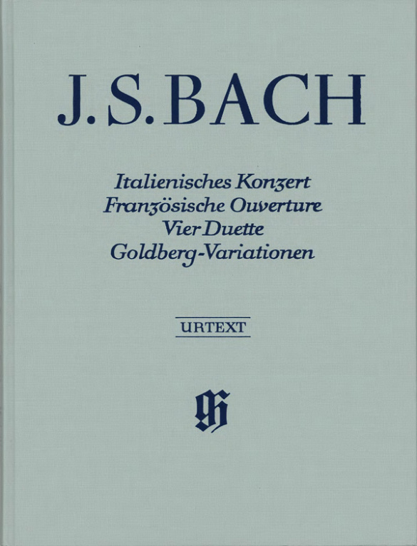 Italienisches Konzert BWV971, Französische&nbsp;&nbsp;Ouvertüre BWV831, 4 Duette BWV802-805 und&nbsp;&nbsp;Goldbergvariationen BWV988 für Klavier (gebunden)