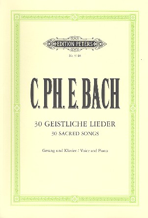 30 geistliche Lieder  für Singstimme und Klavier  