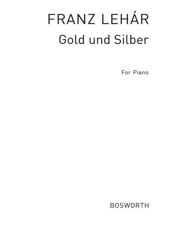 Gold und Silber Walzer für  Klavier  