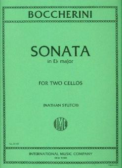 Sonata E flat major&nbsp;&nbsp;for 2 cellos&nbsp;&nbsp;score