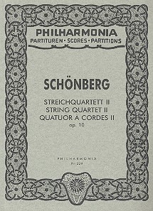 Streichquartett fis-Moll Nr.2 op.10    Studienpartitur