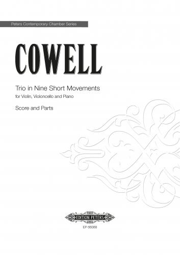 Trio in nine short movements  for piano trio  Score and 2 Parts