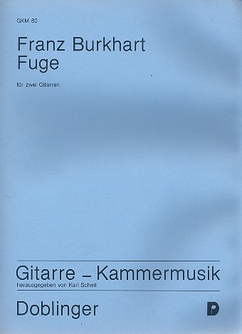 Fuge  für 2 Gitarren  