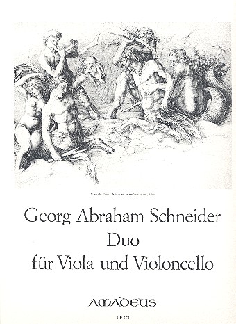 Duo D-Dur op.15 für Viola und  Violoncello  Stimmen