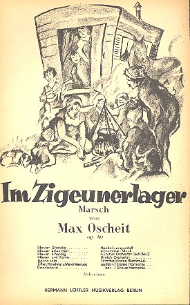 Im Zigeunerlager op.40&nbsp;&nbsp;für Klavier&nbsp;&nbsp;