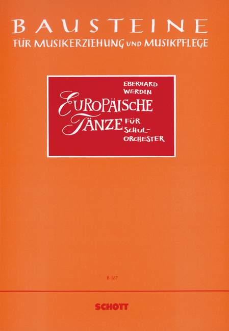 Europäische Tänze  für Schulorchester  Partitur