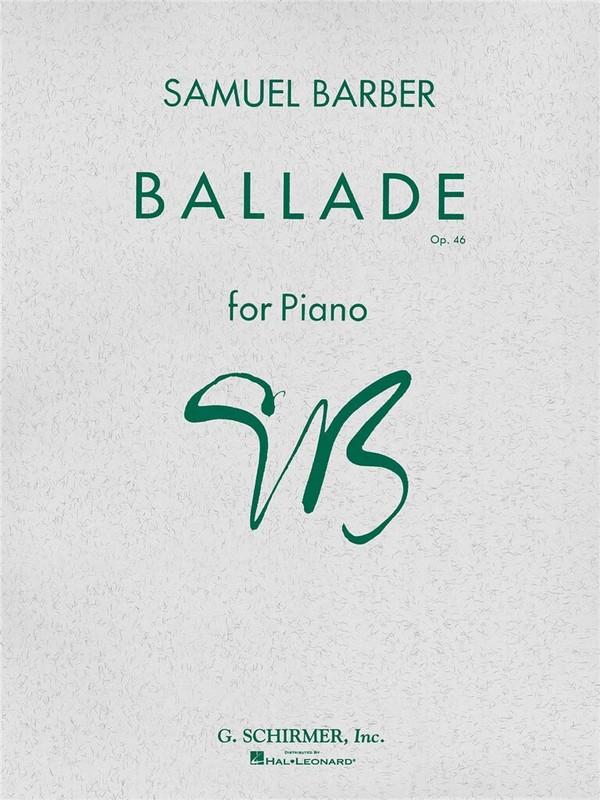 Ballade op.46  for piano  