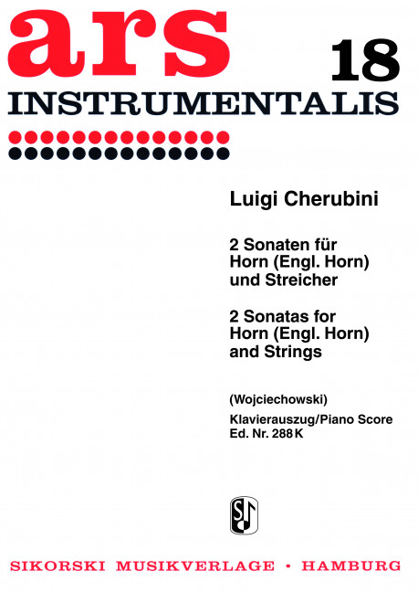 2 Sonaten   für Waldhorn und Streichorchester    für Waldhorn und Klavier