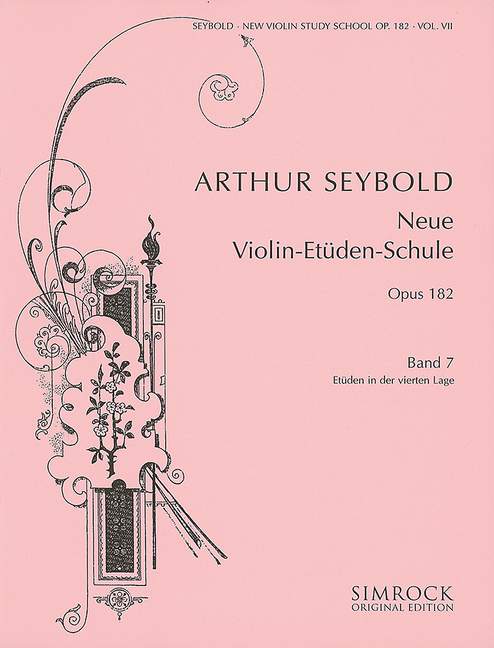 Neue Violin-Etüden-Schule op.182 Bd. 7&nbsp;&nbsp;für Violine&nbsp;&nbsp;