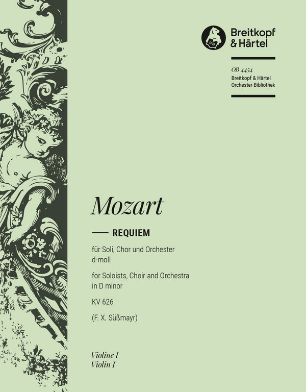Requiem d-Moll KV626 - Missa pro Defunctis&nbsp;&nbsp;für Soli, Chor und Orchester&nbsp;&nbsp;Violine 1