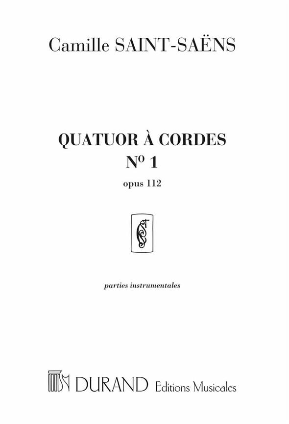 Quatuor op.112,1 pour 2 violons,&nbsp;&nbsp;alto et violoncelle&nbsp;&nbsp;parties