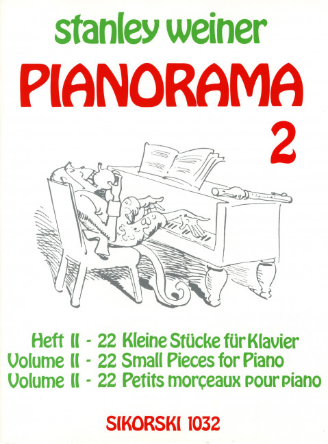 Pianorama Band 2 22 kleine&nbsp;&nbsp;Stücke für Klavier&nbsp;&nbsp;