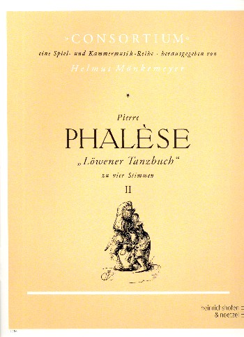 Löwener Tanzbuch Band 2  für 4 Instrumente (SATB)  Partitur