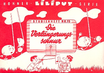 Liliput-Serie Studienheft 15  für Akkordeon  Übungen zu punktierten Viertelnoten