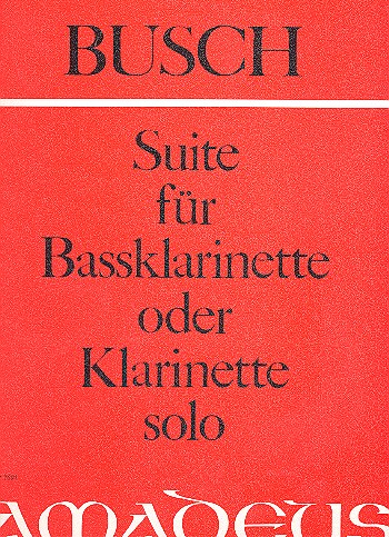Suite op.37a  für Bassklarinette oder Klarinette  