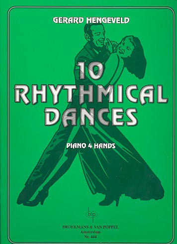 10 rhythmical Dances for piano  4 hands  