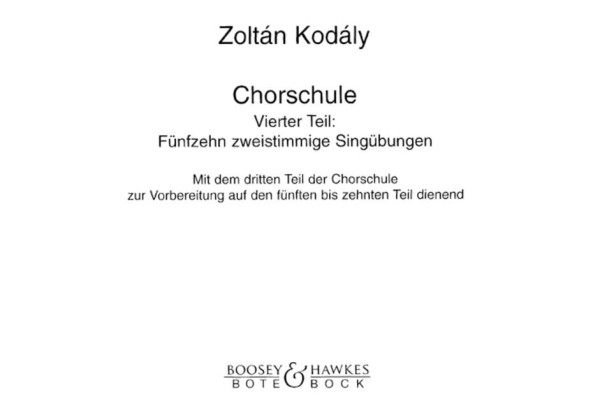 Chorschule Band 4&nbsp;&nbsp;für Kinderchor&nbsp;&nbsp;