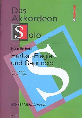 Herbst-Elegie und Capriccio  für Akkordeon  